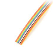 Plochý barevný kabel 14 IDC, rozteč 1,27 mm - role 30,5 m