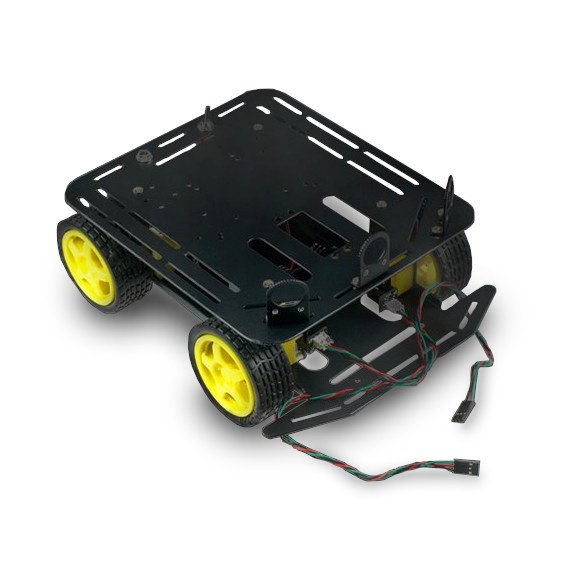 DFRobot Baron 4WD - čtyřkolový robotický podvozek s pohonem
