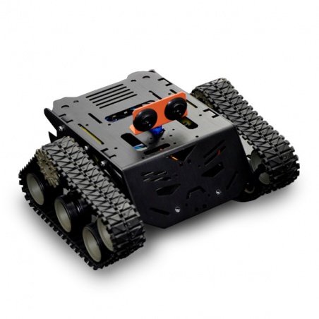 DFRobot Devastator - pásový podvozek robota (kovové motory)