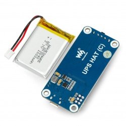 Zdroj nepřerušitelného napájení UPS HAT pro Raspberry Pi Zero