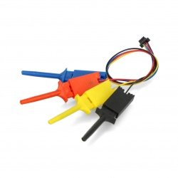 JST-SH 4-pin Cable with Micro SMT Test Hooks - STEMMA QT / Qwiic