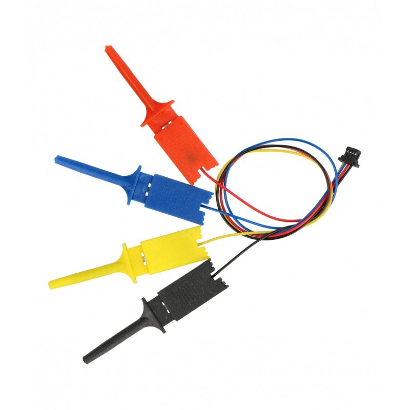 JST-SH 4-pin Cable with Micro SMT Test Hooks - STEMMA QT / Qwiic
