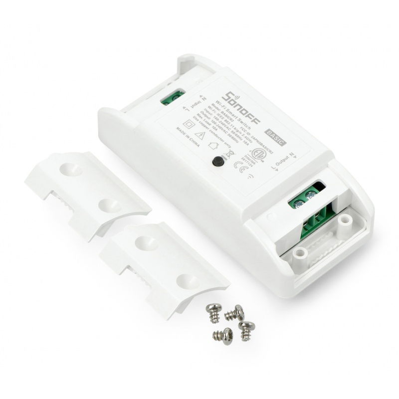 Sonoff Basic R2 - 230V relé - WiFi Android / iOS přepínač