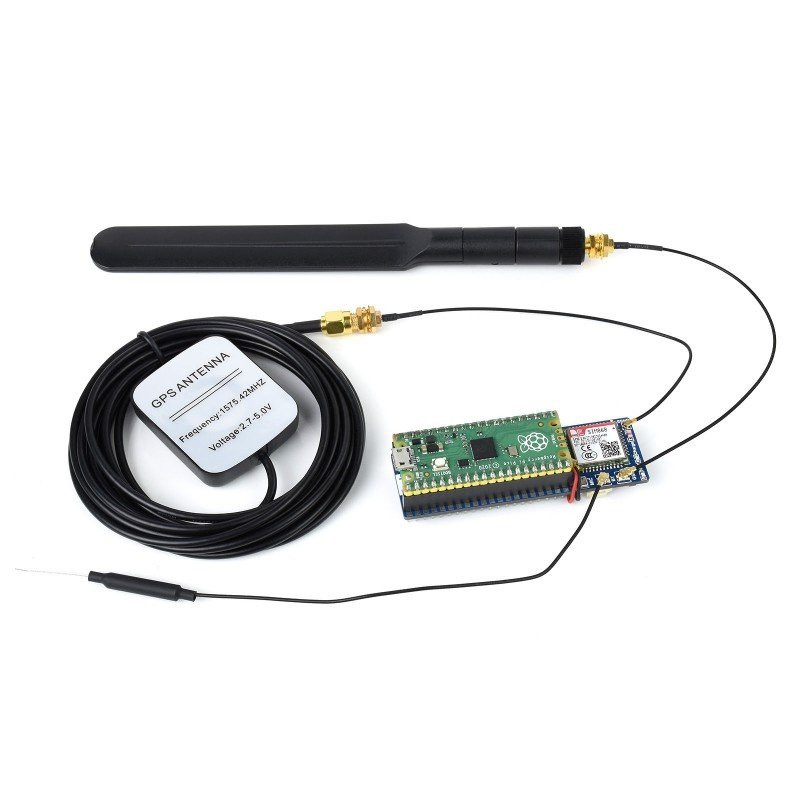 SIM868 GSM/GPRS/GNSS Module for Raspberry Pi Pico, Bluetooth