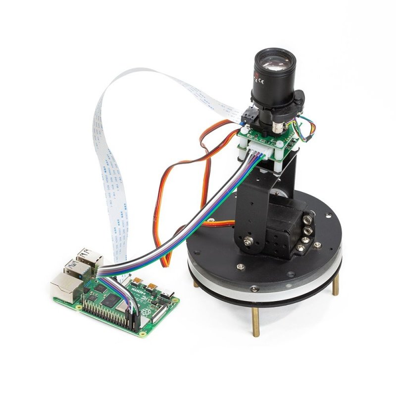 Arducam 8MP Pan Tilt Zoom PTZ Camera with Base for Raspberry Pi