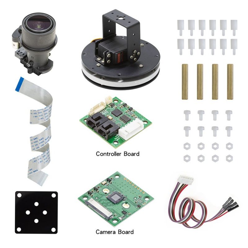 Arducam 8MP Pan Tilt Zoom PTZ Camera with Base for Raspberry Pi