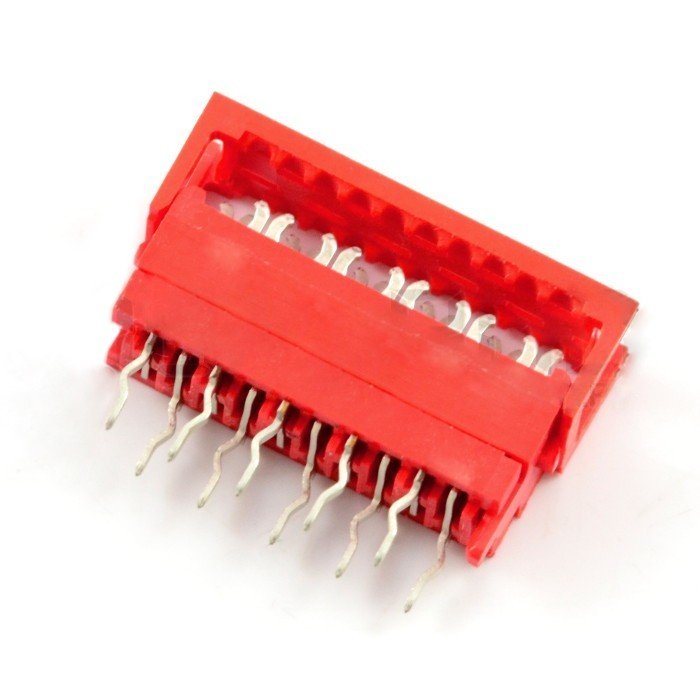 Konektor Micro-Match pro 10pinovou pásku