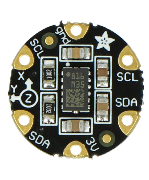 Adafruit FLORA - akcelerometr a kompas LSM303