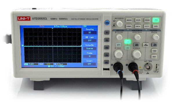 UNI-T UTD2052CL 500 MHz osciloskop 2 kanály