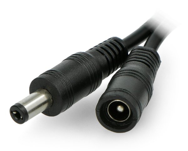 Kabel DC 2,1 / 5,5 mm 35 cm s vypínačem