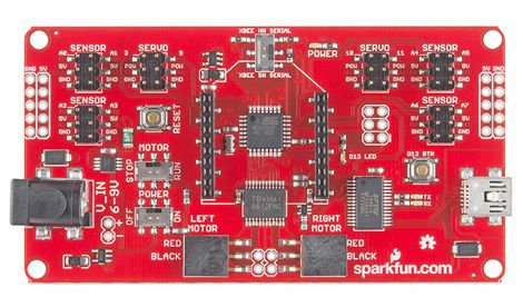 RedBot Basic Kit SparkFun - sada pro stavbu robota kompatibilního s Arduino