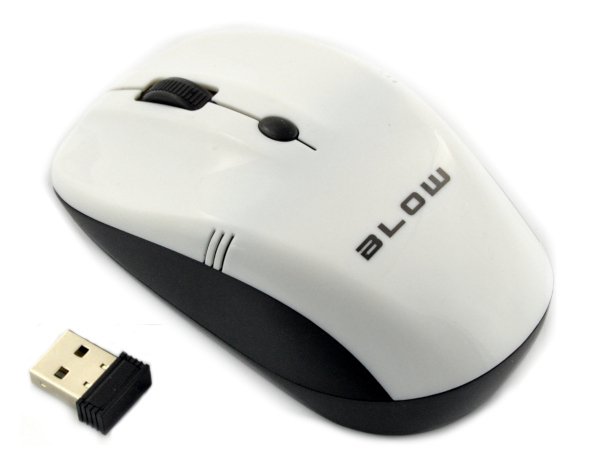 Vyfoukejte bezdrátovou optickou myš MB-10 s USB přijímačem