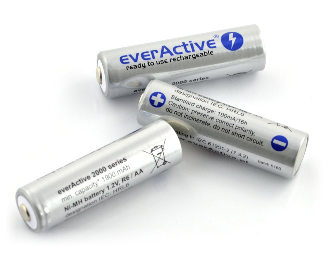 Baterie EverActive Silver Line AA 2000 mAh