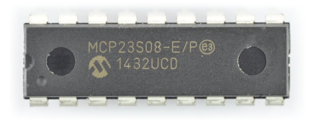 Rozšiřovač pinů MCP23S08-E / P