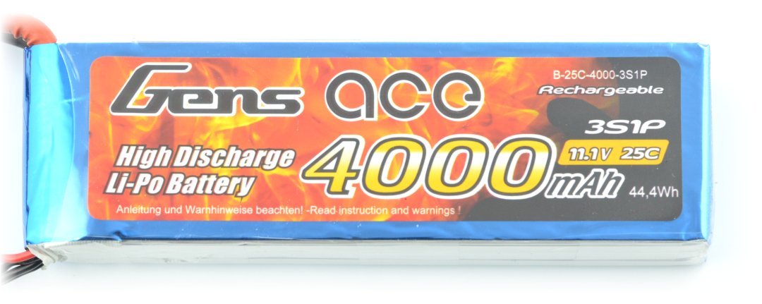 Li-Pol Gens Ace 4000 mAh 11,1 V baterie