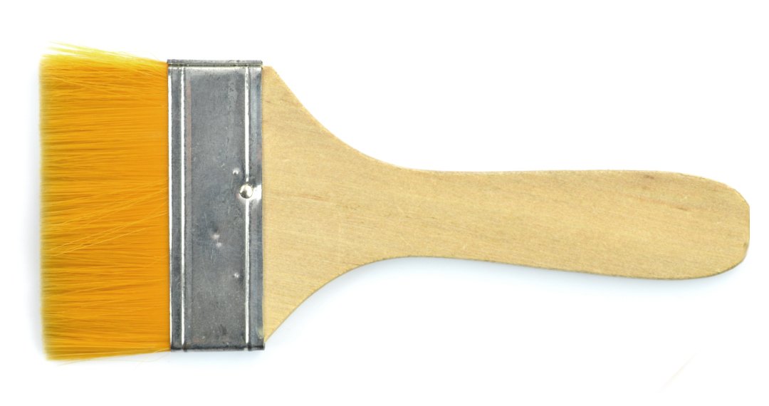 Dřevěný ESD kartáč o šířce 65 mm