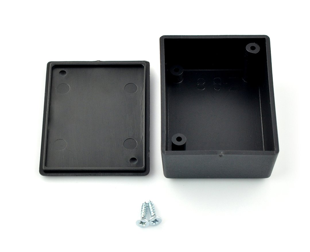 Plastové pouzdro Kradex Z68 IP54 - 64x49x27mm černé