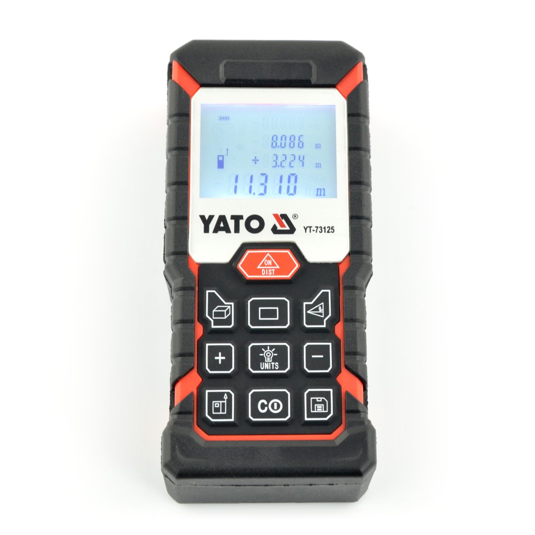 Laserový dálkoměr Yato YT-73125 - 40 m