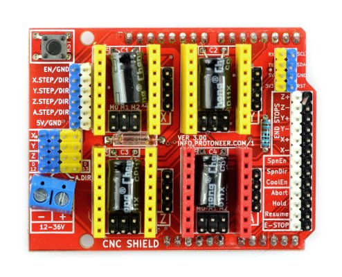 CNC Shield - ovladač 3D tiskárny - Shield pro Arduino