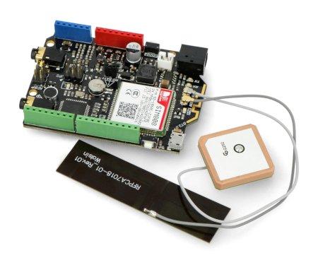 DFRduino Leonardo + moduł GSM/GPRS/GPS SIM808 - kompatybilny z Arduino