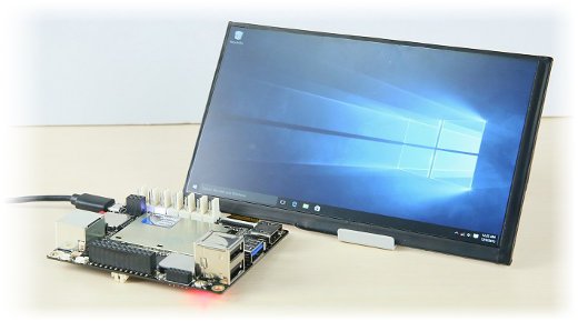 Ekran IPS 7'' 1024x600px do minikomputera LattePanda