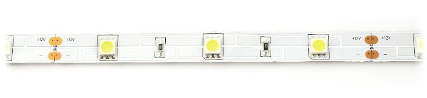 LED pásek SMD5050 IP20 7,2 W, 30 diod / m, 10 mm, studená barva - 5 m