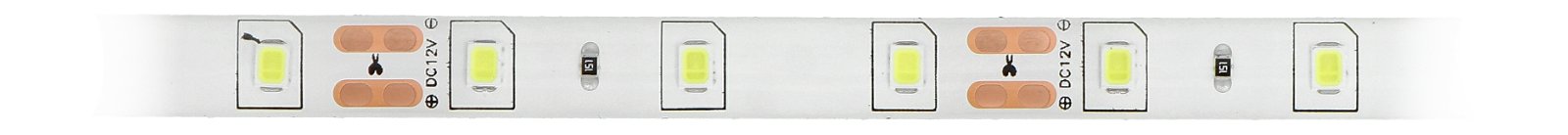 Pasek LED SMD3528 IP65 4,8W, 60 diod/m, 8mm, barwa zimna - 5m