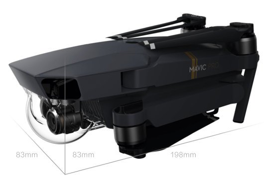 Kvadrokoptéra s dronem DJI Mavic Pro