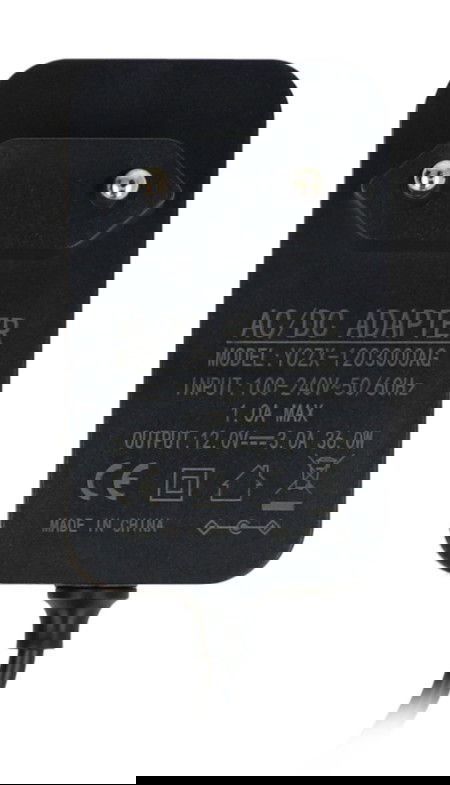 Spínaný zdroj 12 V / 3 A - DC vidlice 5,5 / 2,5 mm.