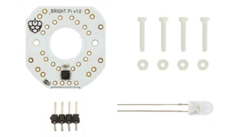 Bright Pi - modul LED a IR iluminátoru pro kameru Raspberry Pi