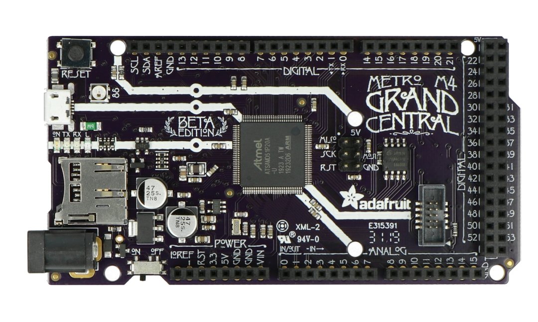Grand Central M4 Express - kompatibilní s CircuitPython a Arduino - Adafruit 4064