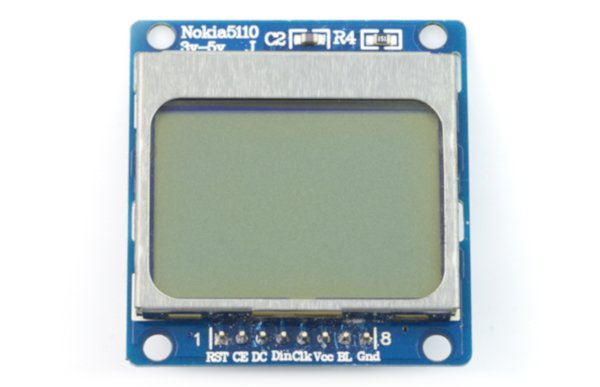 Grafický LCD displej - Nokia 5110