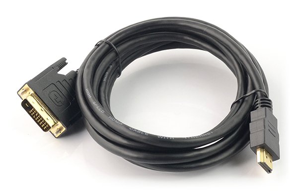 1,8 m kabel DVI-HDMI