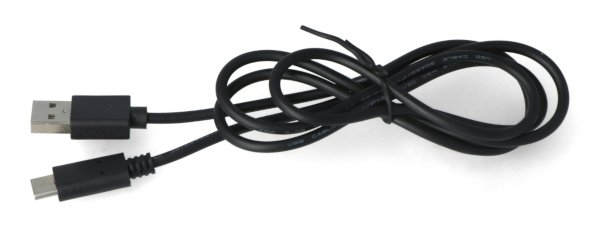 Kabel Lanberg USB typu A - C 2.0, černý, 1 m