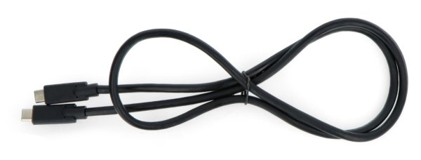 Kabel Akyga USB 3.1 typu C - USB typu C černý - 1 m - AK-USB-25