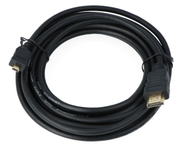 Pozlacený vysokorychlostní kabel Goobay HDMI s podporou Ethernetu Zástrčka HDMI (typ A) - micro HDMI (typ D)