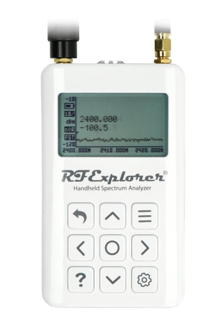 Přenosný spektrální analyzátor RF Explorer ISM Combo Plus