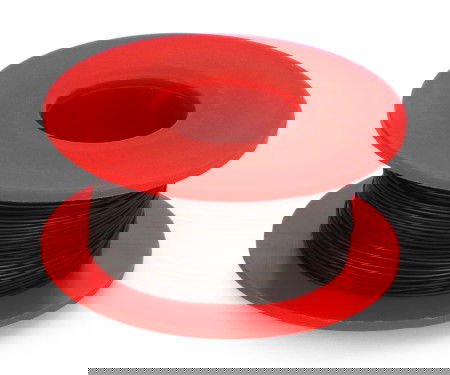 Postříbřený měděný montážní drát KYNAR - 0,25 mm/AWG 30 - černý - 50 m