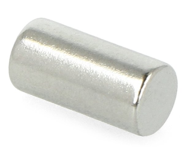 Kulatý neodymový magnet N35 / Ni 5x10mm - 10ks