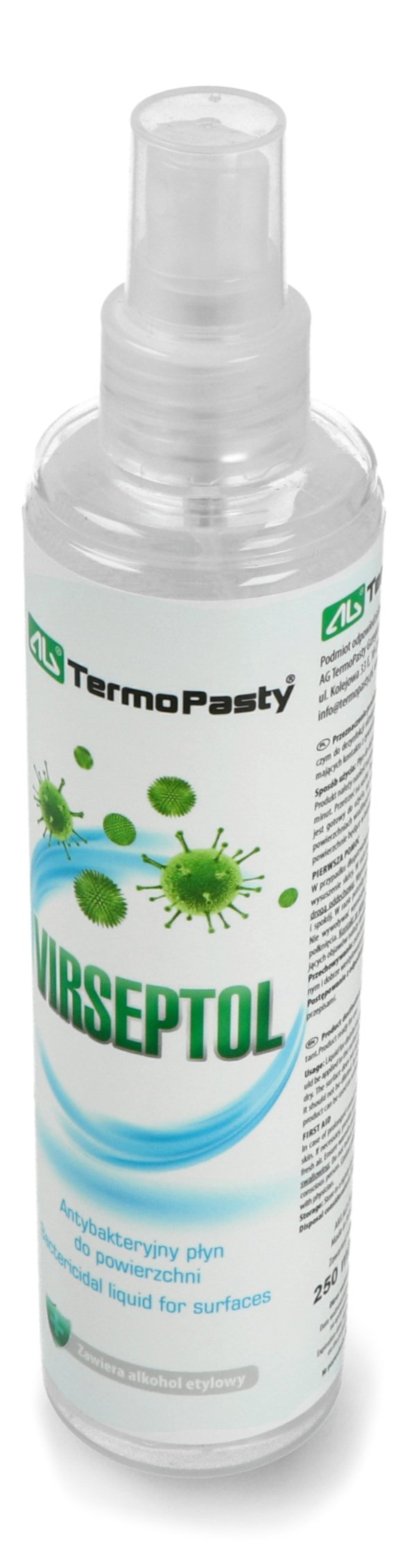 Antibakteriální povrchová kapalina Virseptol 250 ml