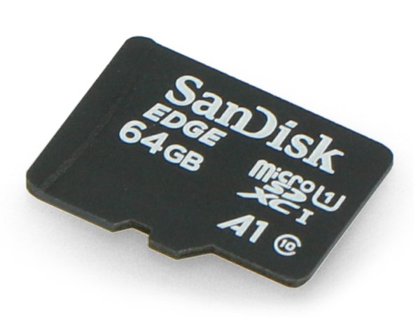 Paměťová karta SanDisk 64 GB se systémem Raspbian