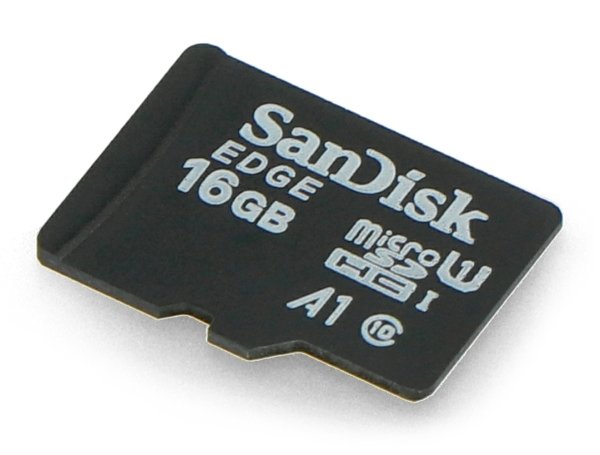 16GB paměťová karta s Raspbian
