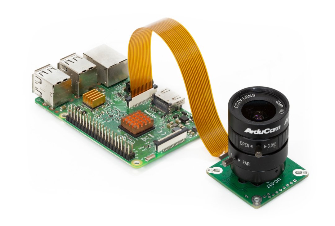 Kamera připojená k Raspberry Pi