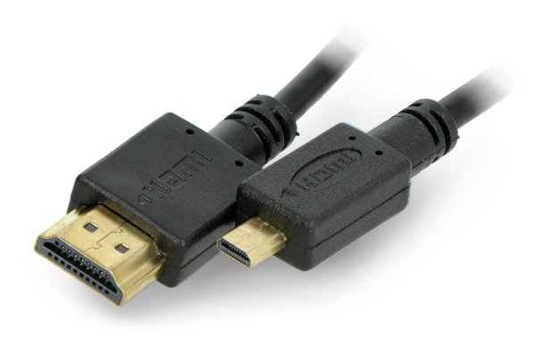 Gembird microHDMI - kabel HDMI v2.0 - černý 3m