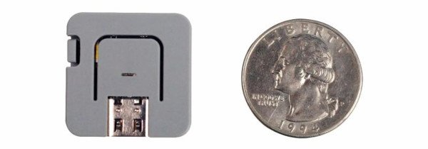 Miniaturní rozměry zařízení umožňují jeho použití prakticky v jakémkoli projektu.