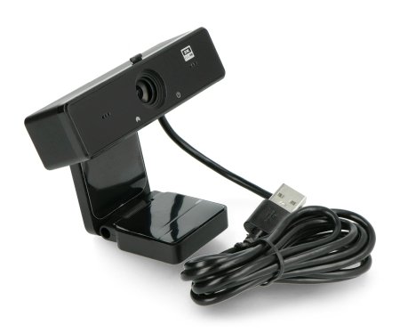 Webová kamera s 1,5m kabelem USB.