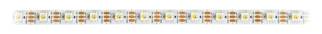 LED pásek lze zkrátit na libovolnou délku. Mělo by se zkrátit po každé diodě na označeném místě.