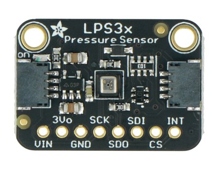 Tlakový senzor LPS35HW je vybaven konektory STEMMA QT.