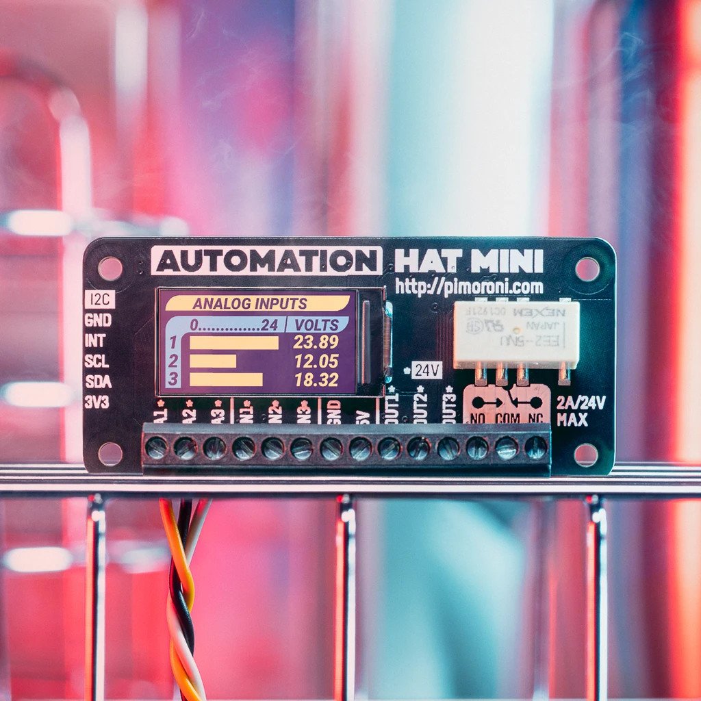 Automatizace HAT Mini pro Rasperry Pi