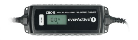 Nabíječka procesoru, automatická nabíječka do auta pro 6V / 12V baterii EverActive CBC-5